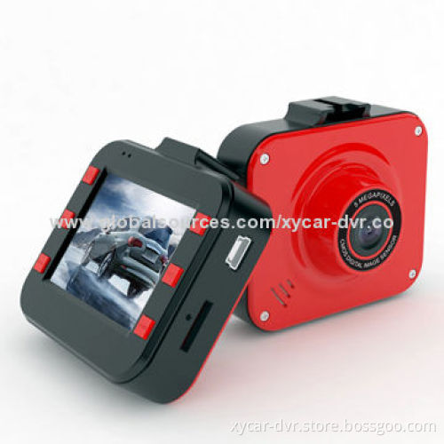 2.0-inch LTPS LCD Screen Car DVR, 1,080P, 5MP CMOS, 120 Degrees Wide Angle Lens, SOS, G-sensor